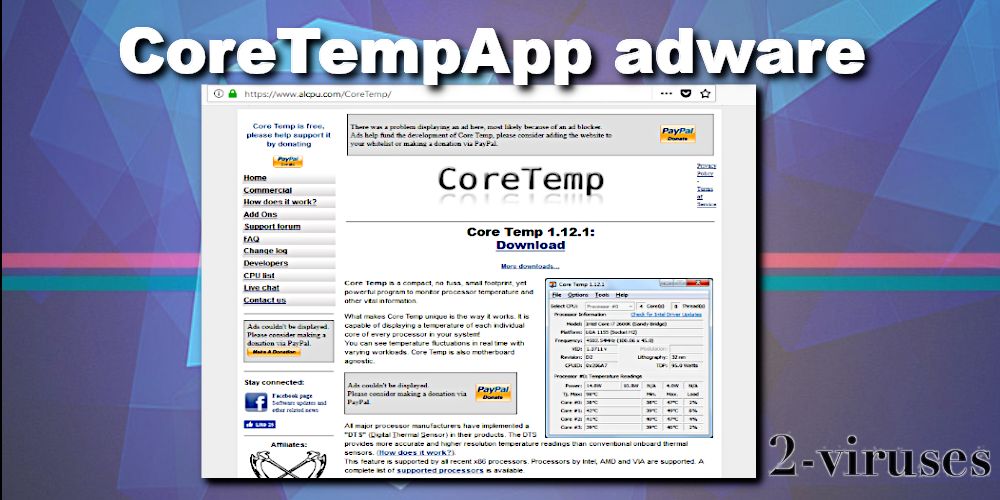 coretempapp adware virus