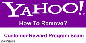 Yahoo Customer Reward Program Scam