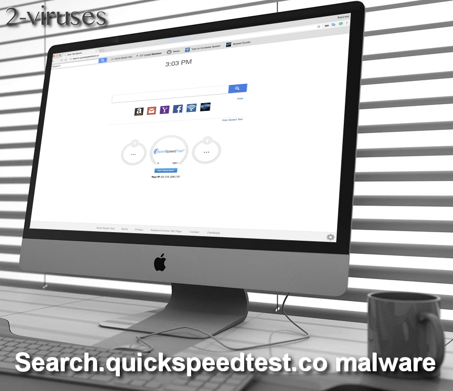 Search.quickspeedtest.co malware remove