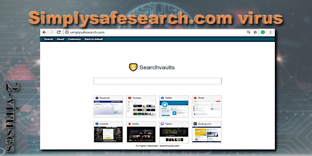 simplysafesearch virus browser hijacker