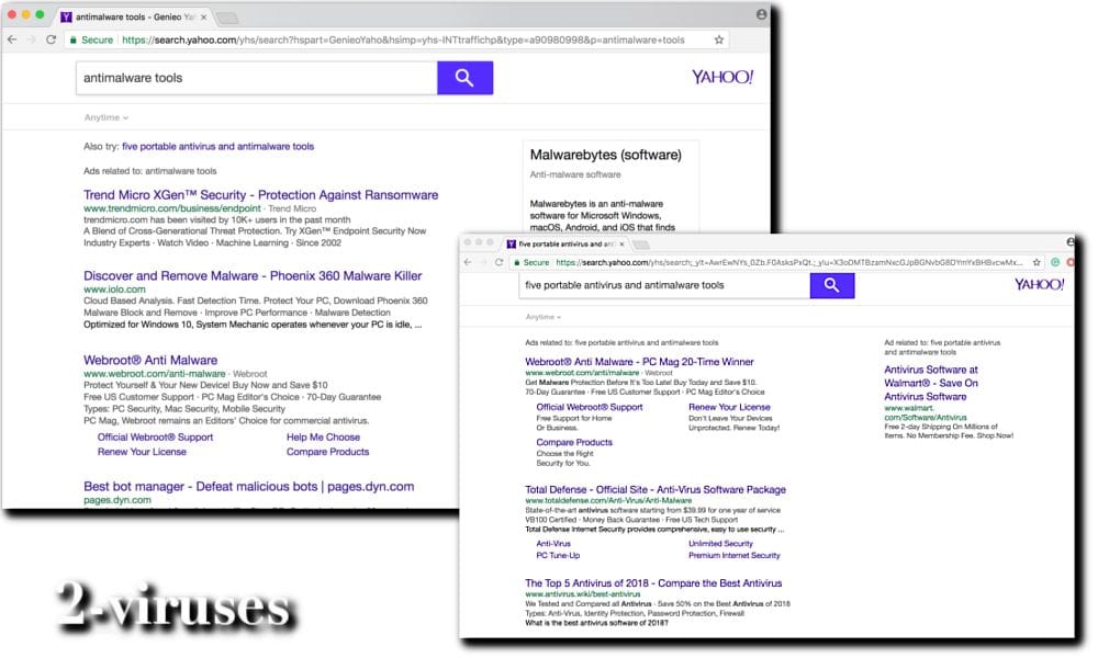 anilopo browser virus search results