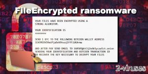 FileEncrypted ransomware