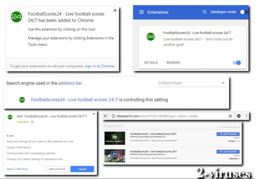 footballscores24 screenshots extension