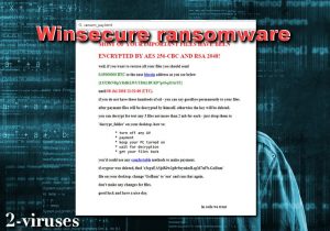 Winsecure ransomware