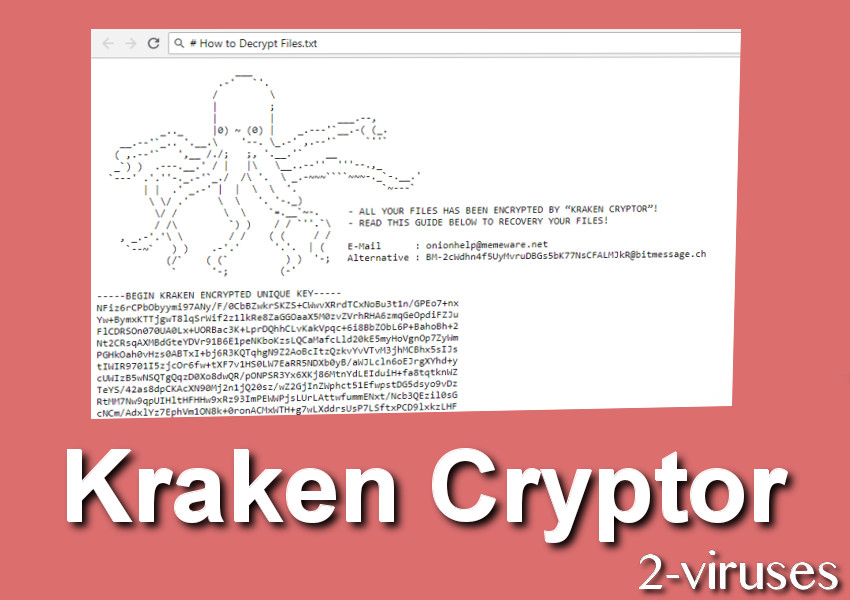 kraken crypto virus