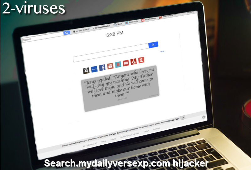 Search.mydailyversexp.com hijacker emove