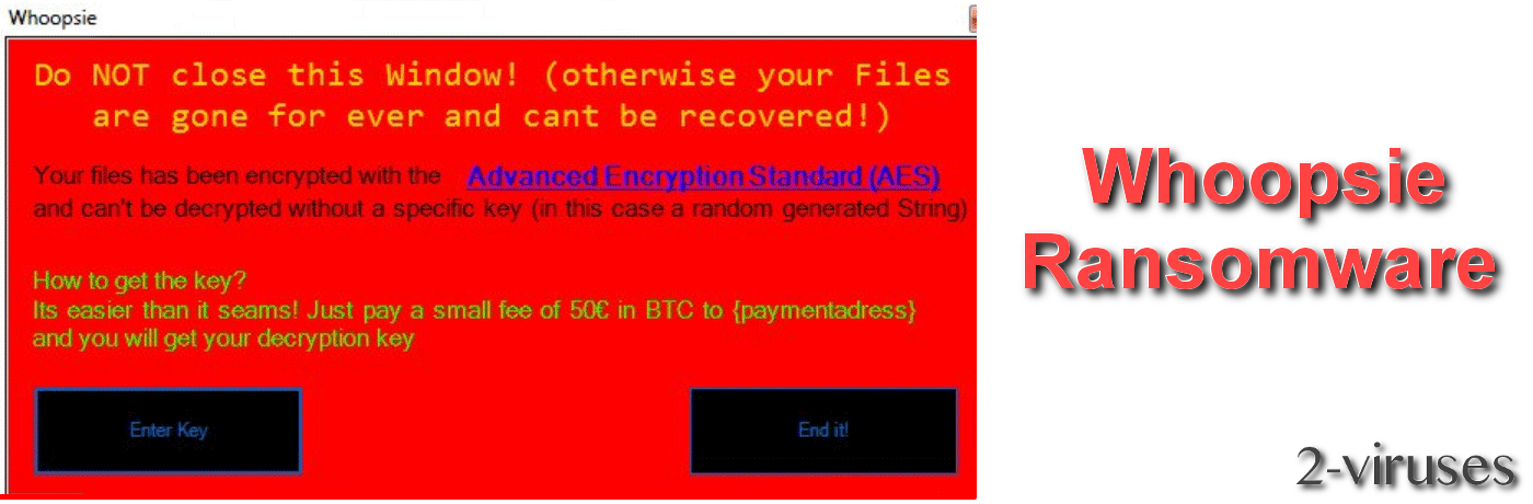 Whoopsie Ransomware remove