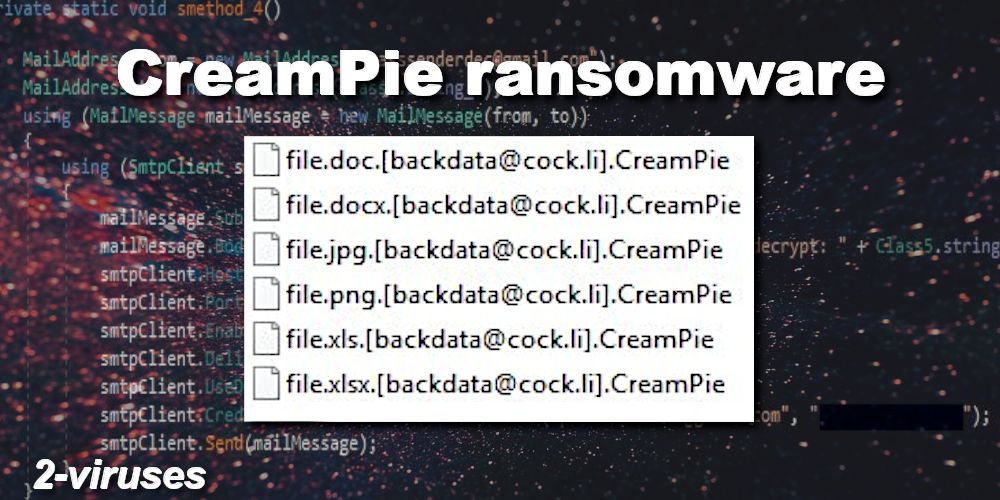 Creampie ransomware virus