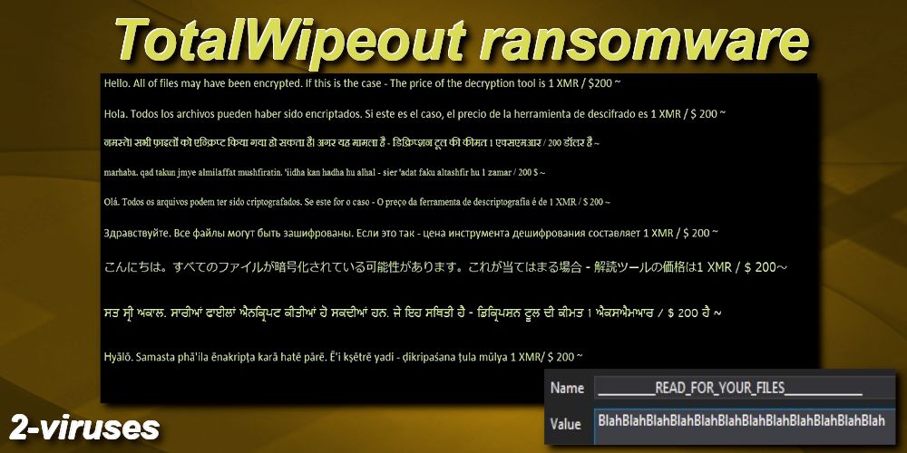 totalwipeout ransomware virus