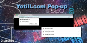 Yetill.com Pop-up