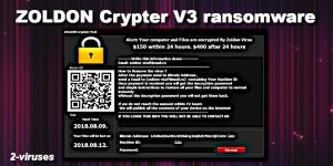ZOLDON Crypter ransomware