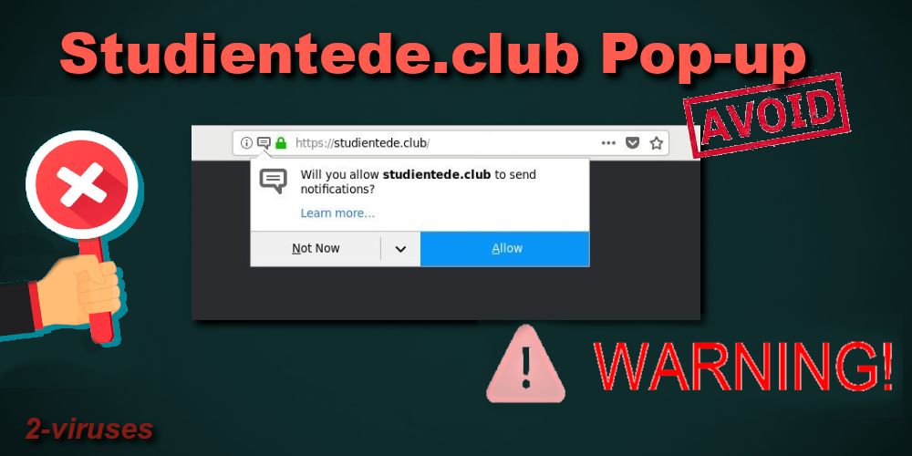 studientede.clun pop-up adware