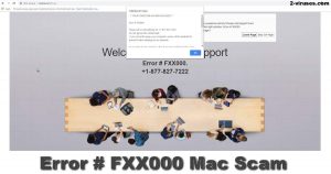 Error # FXX000 Mac Scam