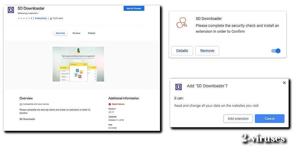 sd downloader chrome extension installer