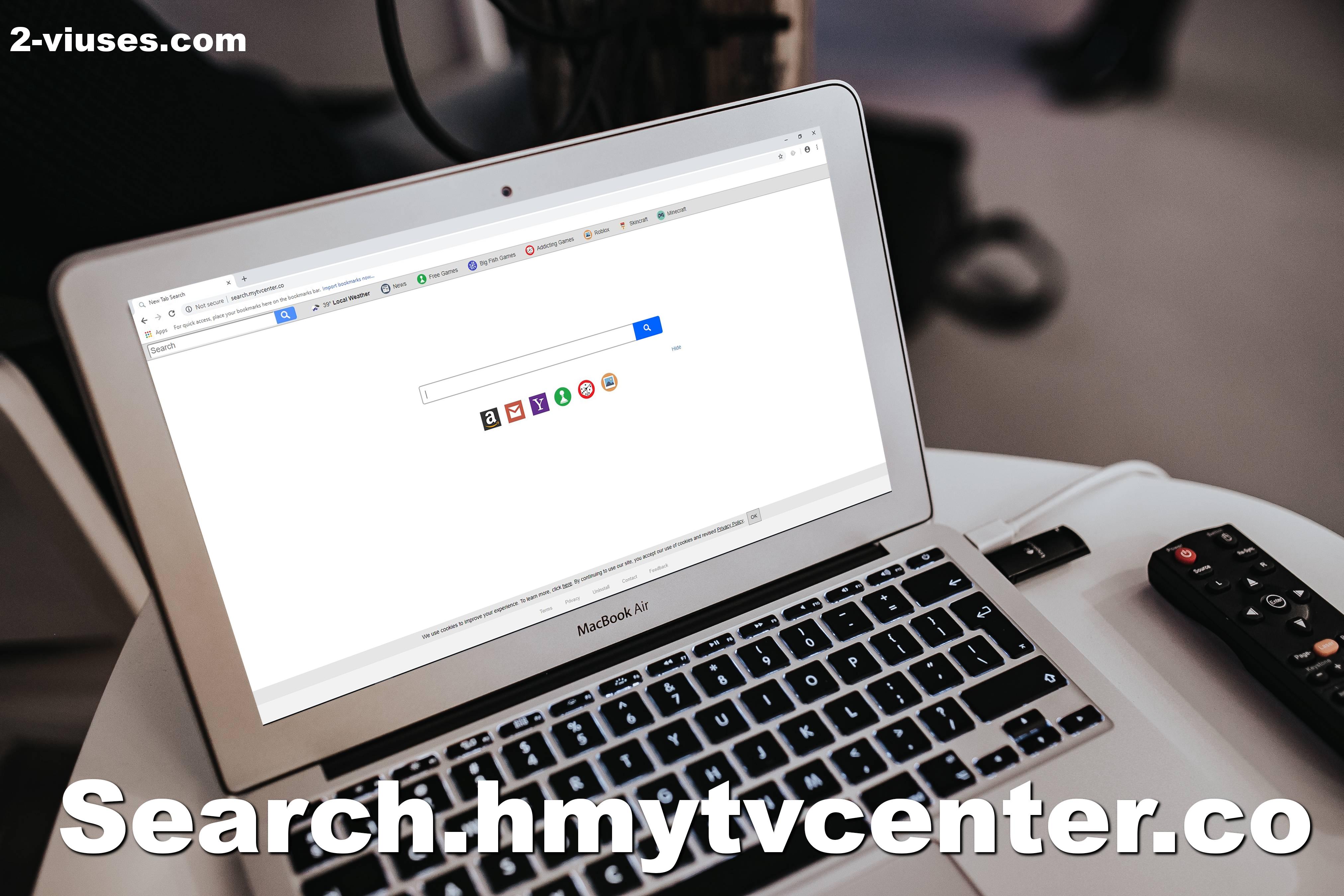 Search.hmytvcenter.co hijacker remove
