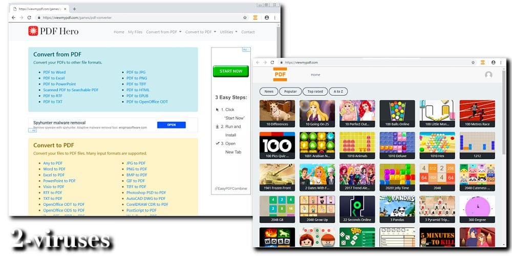 ViewMyPDF adware tool PDFHERO
