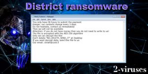 District ransomware