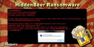 HiddenBeer ransomware