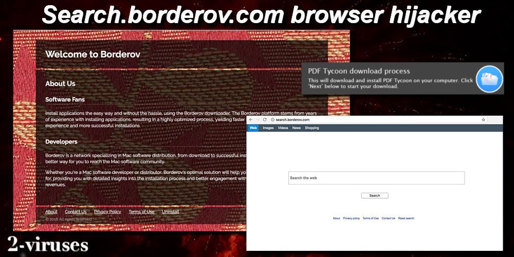 Search.borderov.com browser hijacker virus