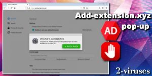 Add-extension.xyz pop-up