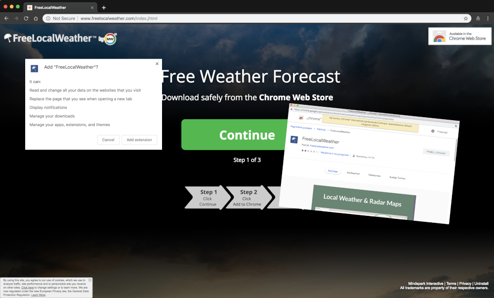 FreeLocalWeather Virus