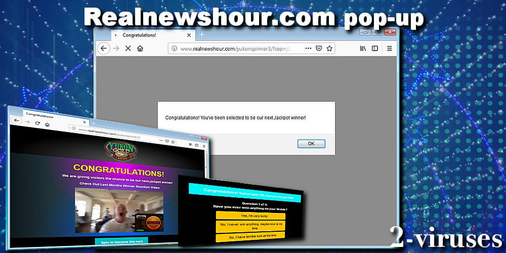 Realnewshour.com pop-up virus