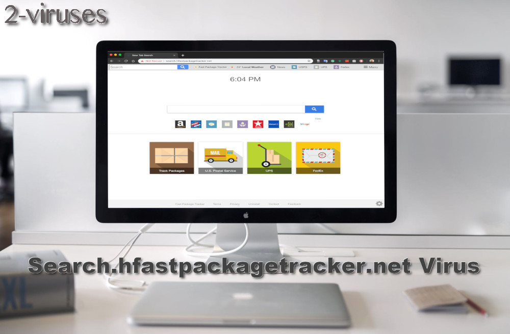Search.hfastpackagetracker.net Virus removal