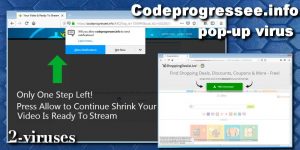 Codeprogressee.info Pop-up virus