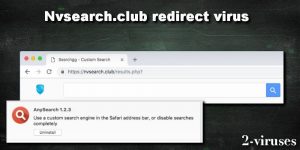 Nvsearch.club browser hijacker