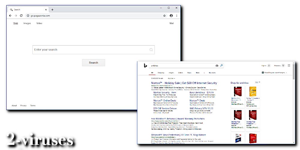 Go.pagazonia.com search results Bing engine