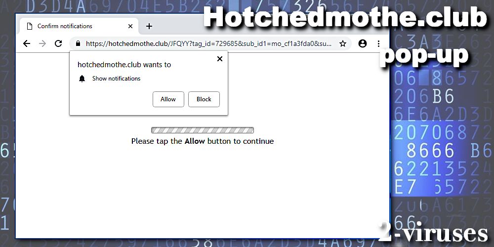 Hotchedmothe.club pop-up