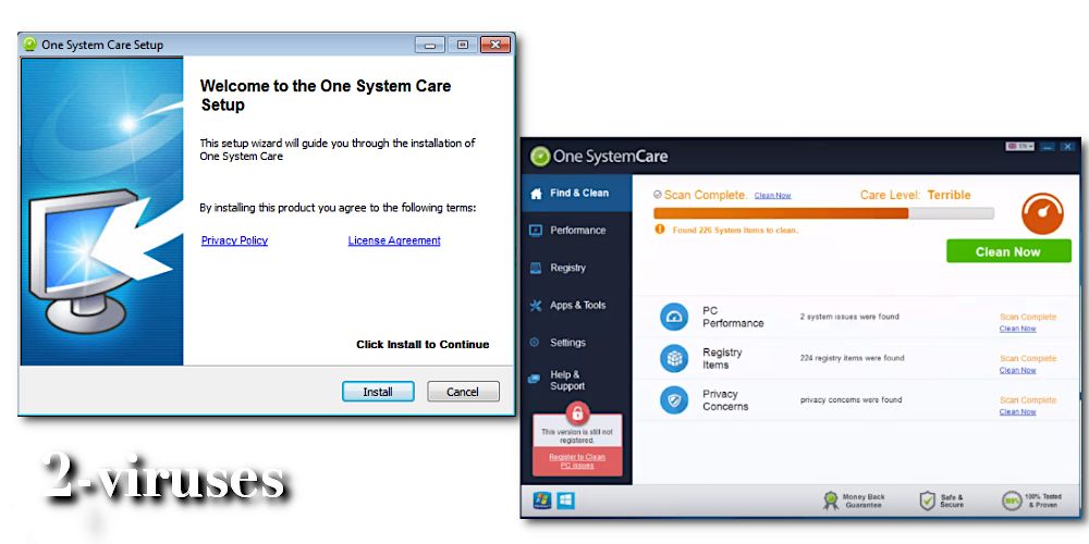 advanced systemcare pup malwarebytes