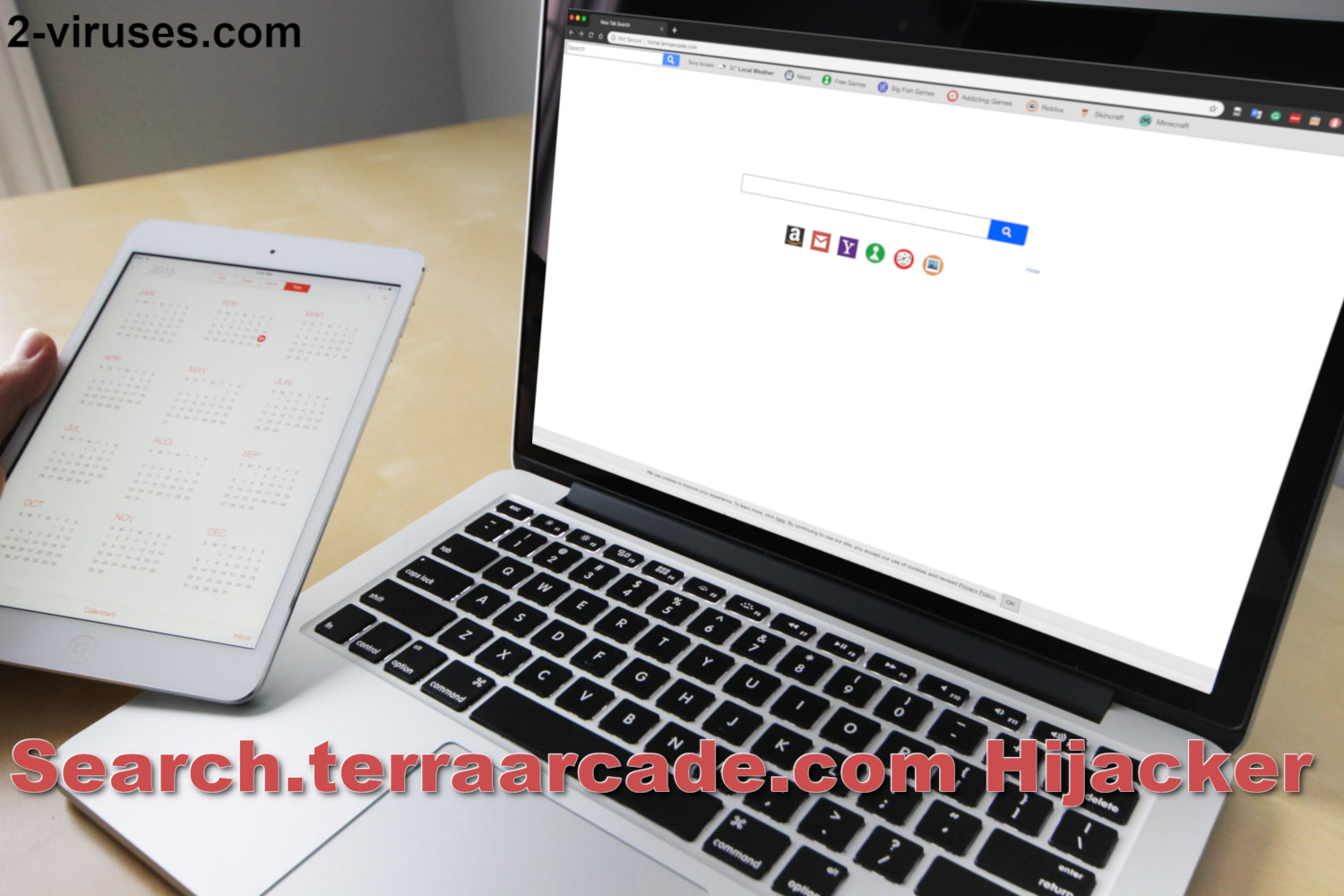 Search.terraarcade.com Hijacker removal