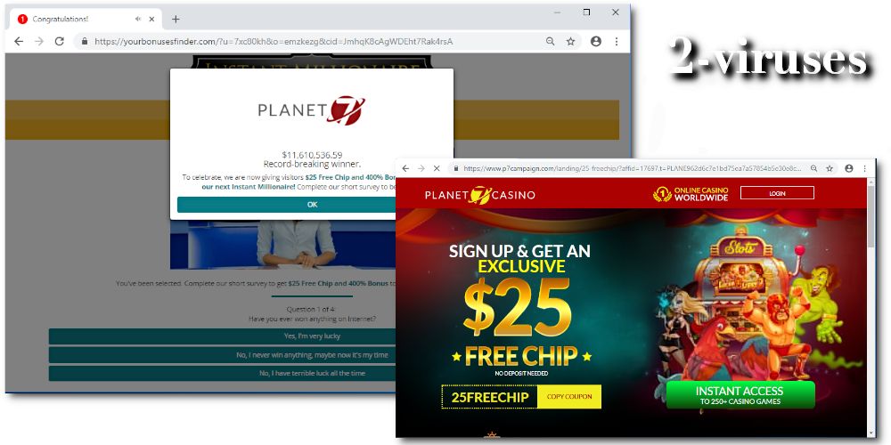 Tert1ary.com  pop-up redirected ads