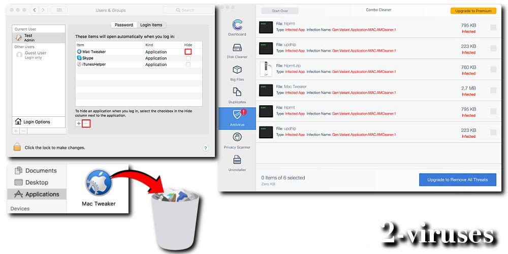 delete Mac Tweaker PUP