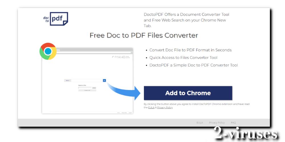 doctopdf easyconvert browser virus spreading