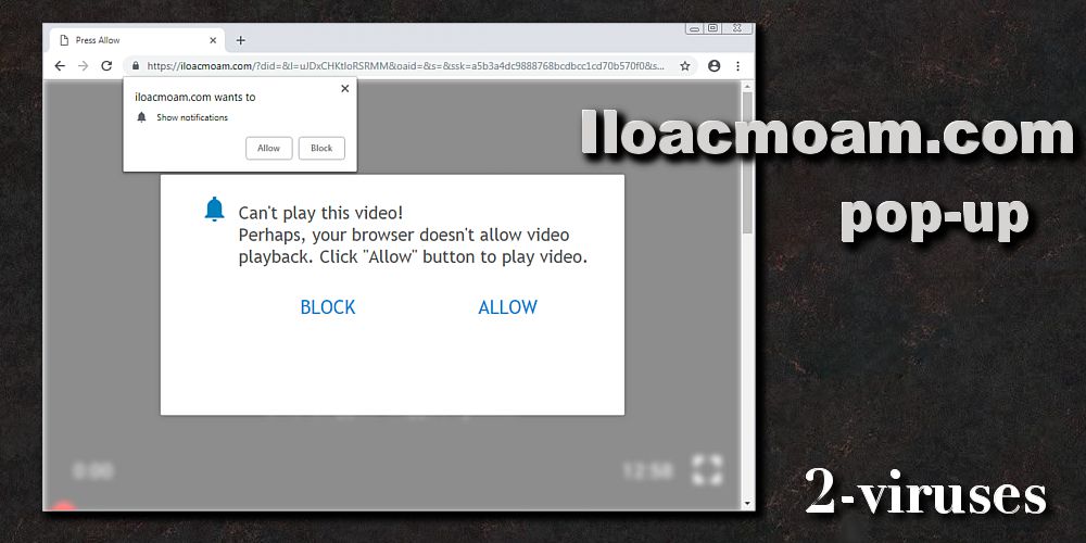 Iloacmoam.com pop-up website
