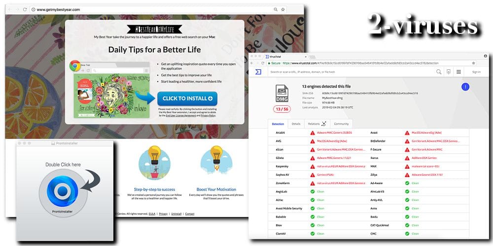 Search.getmybestyear.com Prontoinstaller virus