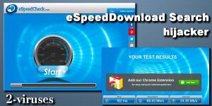 eSpeedDownload Search hijacker