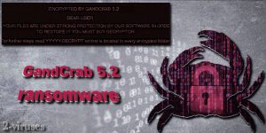 GandCrab 5.2 ransomware