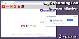 Mystreamingtab.com hijacker
