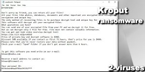 Kroput ransomware