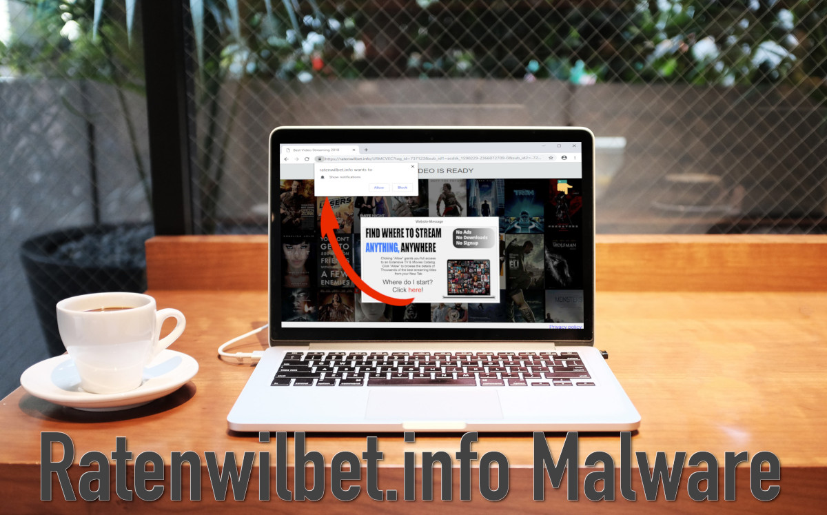 Ratenwilbet.info Malware removal