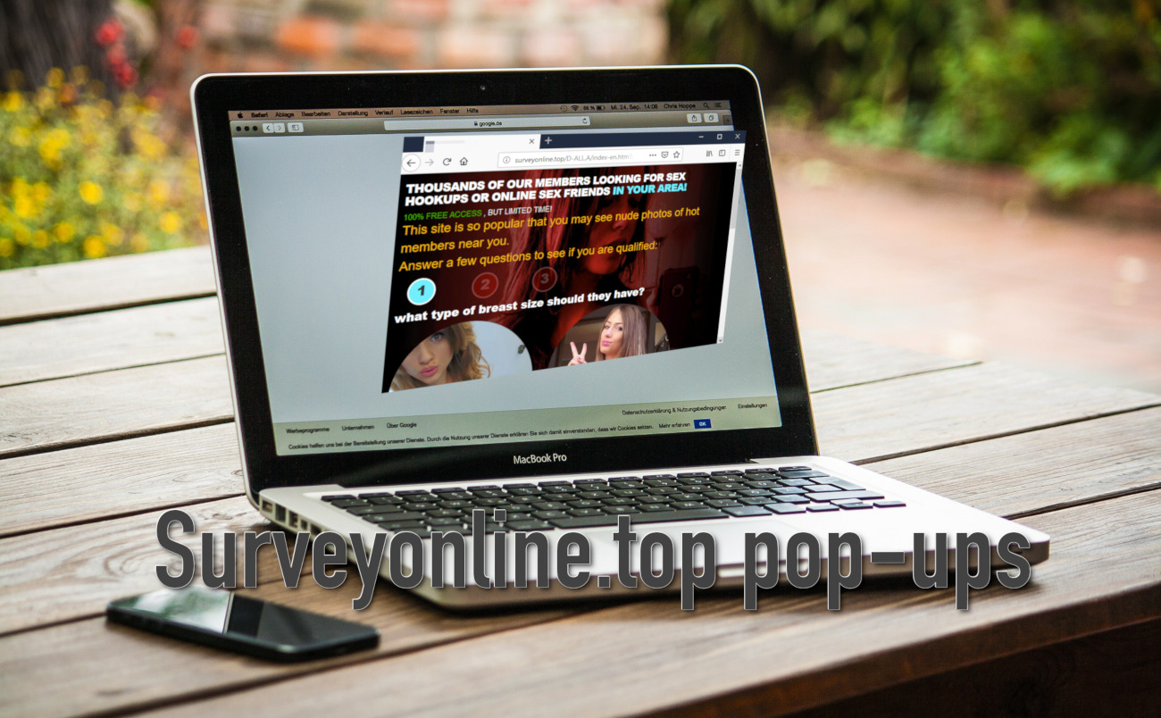 Surveyonline.top pop-ups removal