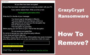 CrazyCrypt Ransomware