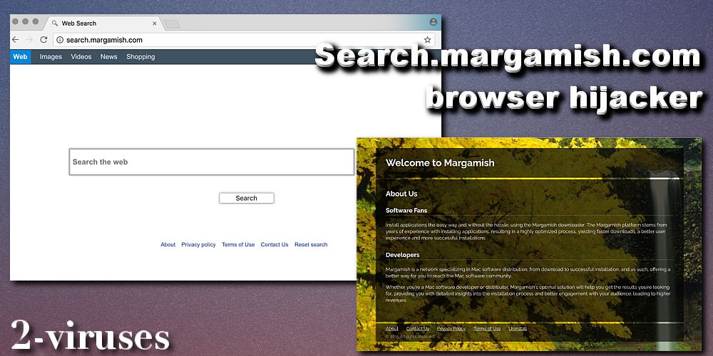 search.margamish.com browser hijacker for Mac