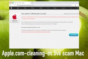 Apple.com-cleaning-os.live scam Mac