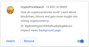 CryptoPriceSearch Virus