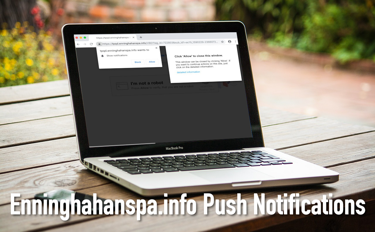 Enninghahanspa.info Push Notifications removal