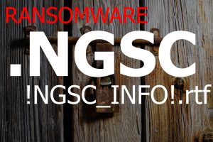NGSC Ransomware Virus